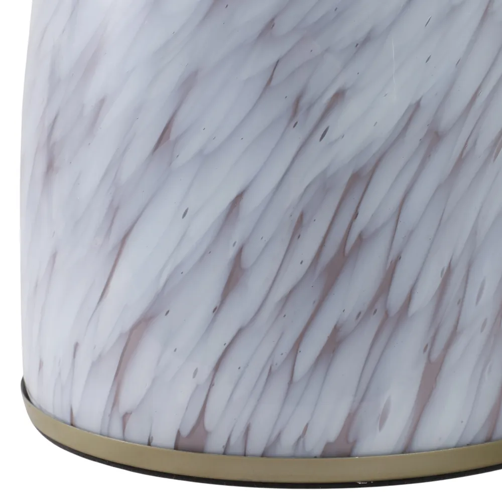 DEXTERMORE WHITE TABLE 18 (IN)