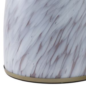 DEXTERMORE WHITE TABLE 18 (IN) 6