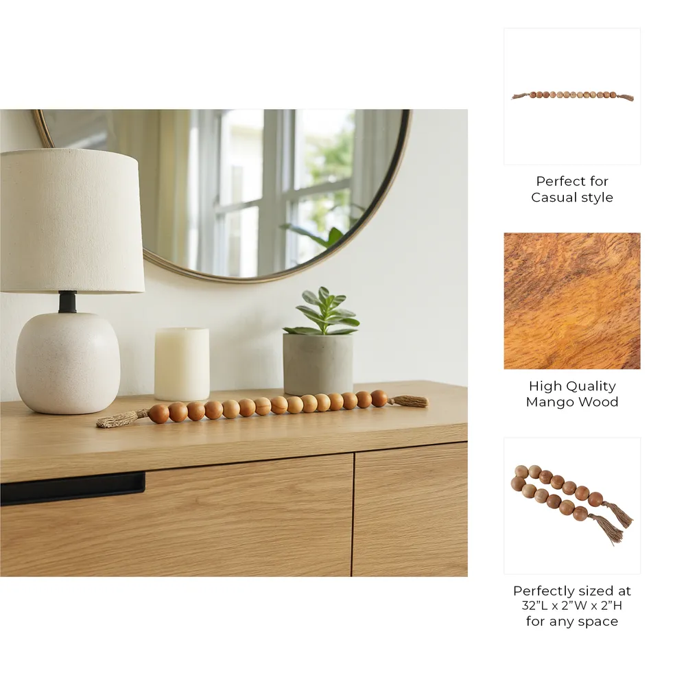 FORDHAMLEY BROWN BEAD 2 (IN)
