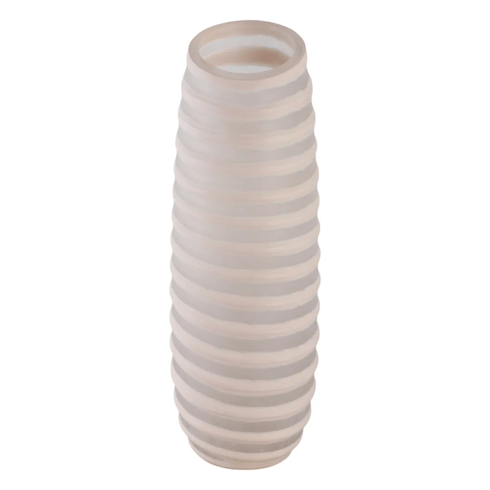 SAMSONWICK IVORY GLASS VASE 18 (IN)
