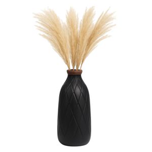 EMMONSFORD BLACK VASE 9 (IN) 3