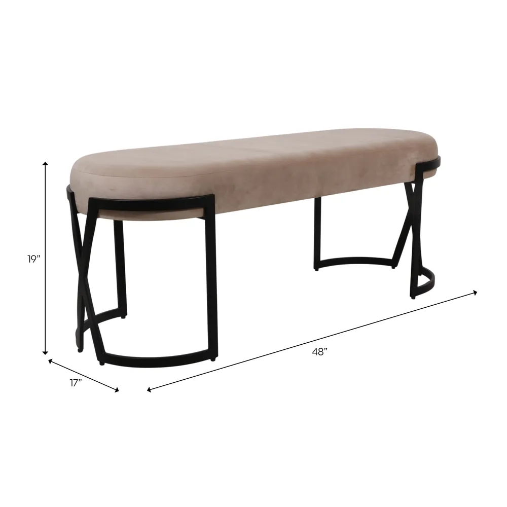 GOWERSTONE IVORY BENCH 19 (IN)