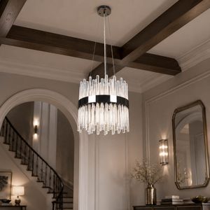 JAKERUN SILVER CHANDELIER 15 (IN) 2