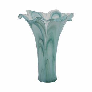 HARDENPORT BLUE GLASS VASE 15 (IN) 1