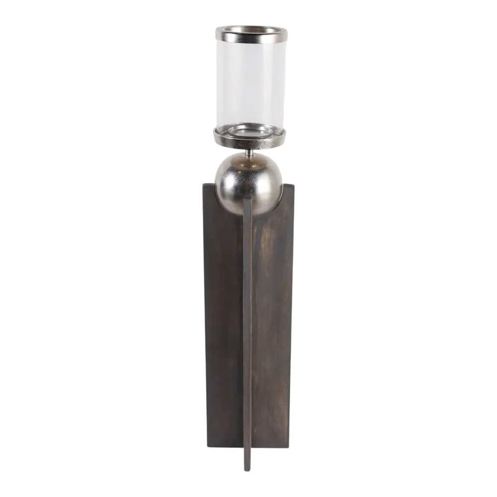 HOLDENSHAW GRAY CANDLE HOLDER 36 (IN)
