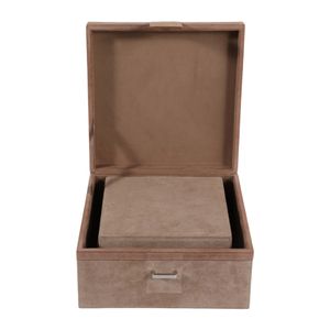 DEANLAND SET OF 2 TAN BOXES 5 (IN) 6