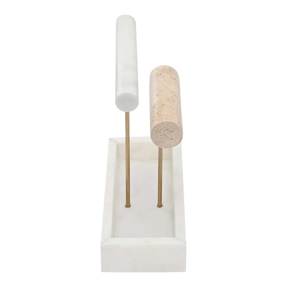 HOLCOMBMOOR WHITE JEWELRY STAND 9 (IN)
