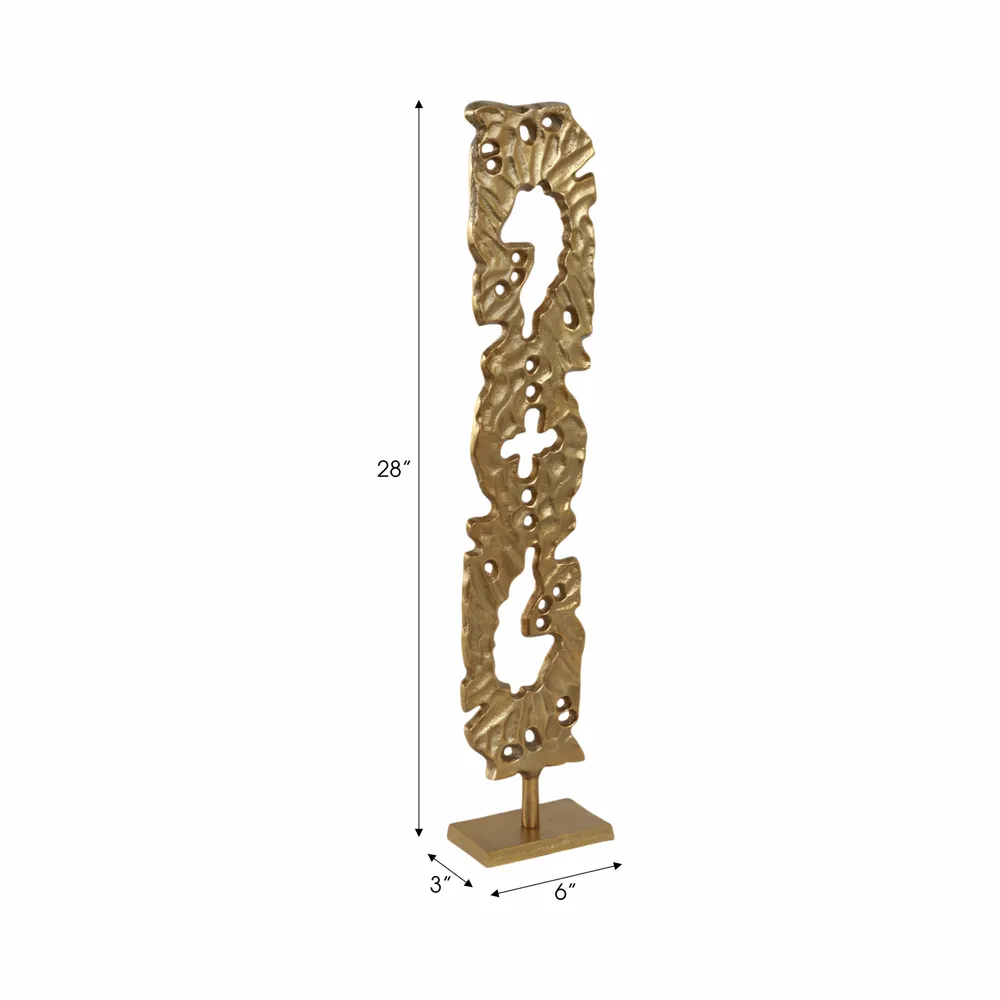 CARLTONHAM GOLD DECOR 28 (IN)