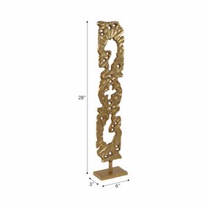 CARLTONHAM GOLD DECOR 28 (IN) 9