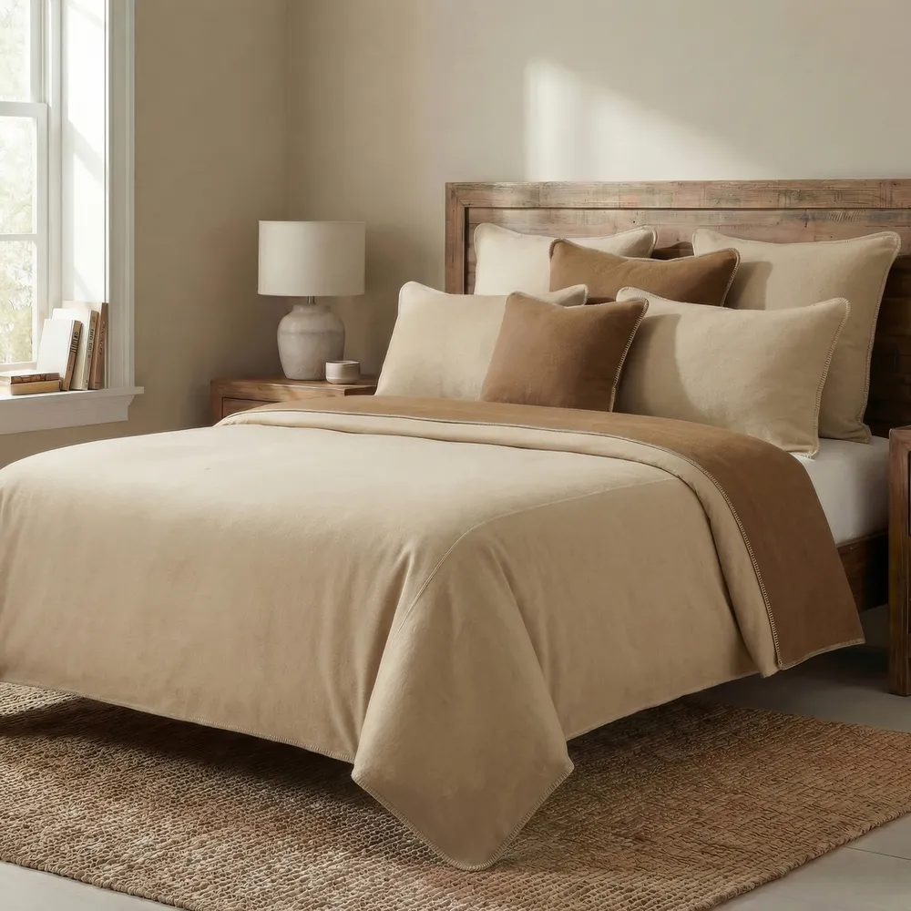 Solid Crème - Bedspread - Twin - 67x87