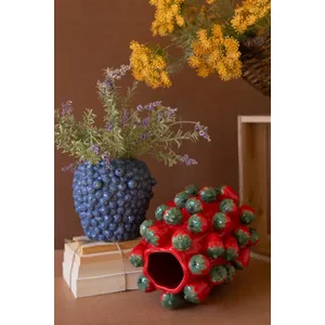 Ceramic Strawberries Vase 5