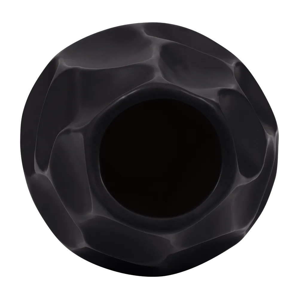 ELWYNSIDE BLACK VASE 16 (IN)