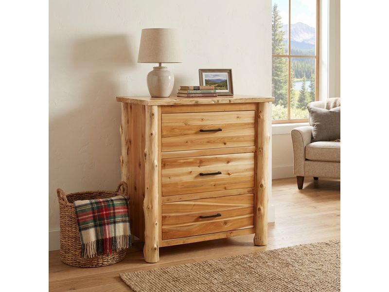 Headwaters Three Drawer Chest - Coffee - Premium Line 1