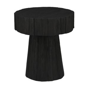 Minato Accent Table - Shou Sugi Ban 1