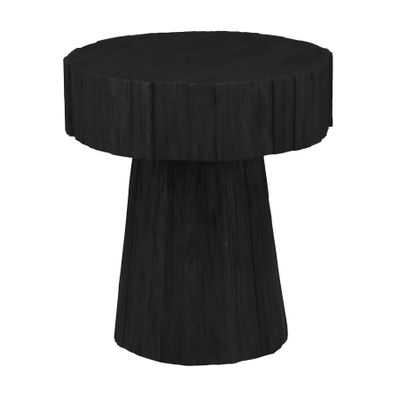 Minato Accent Table - Shou Sugi Ban