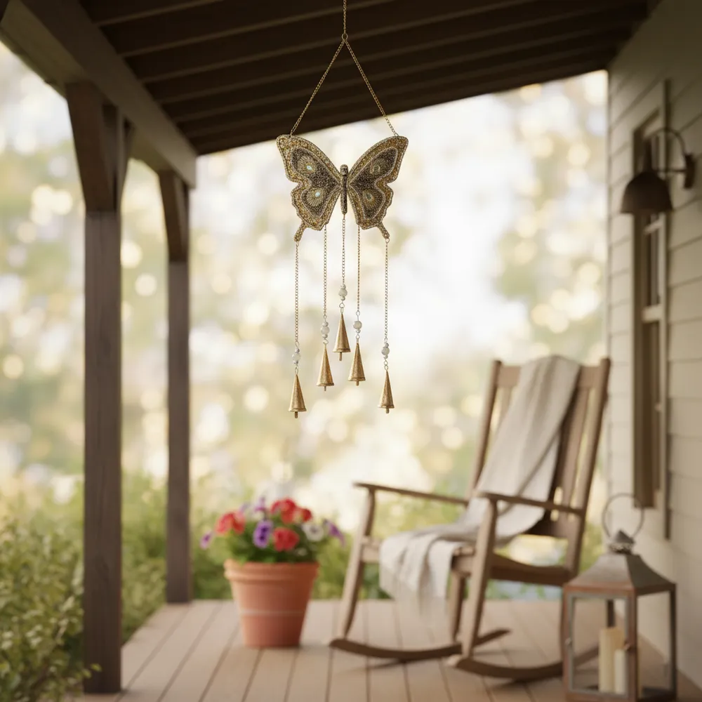 NOVASIDE GOLD WIND CHIME 24 (IN)