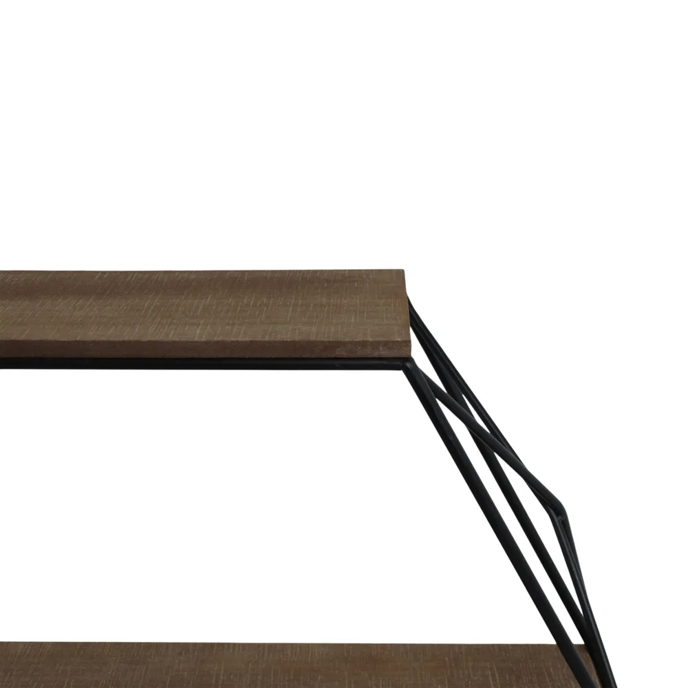 INGRIDHAVEN BROWN WALL SHELF 21 (IN)