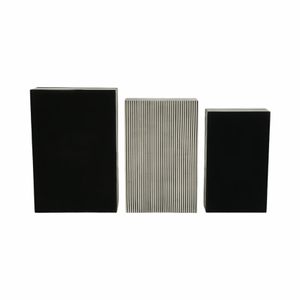TILTONBROOK SET OF 3 WHITE BOXES 4 (IN) 9