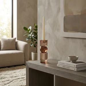 VERAFORD BRONZE CANDLESTICK 8 (IN) 2