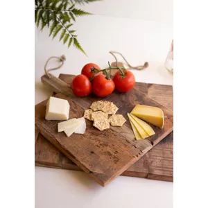 Set of 2 Recycled Wood Cheese Boards 2