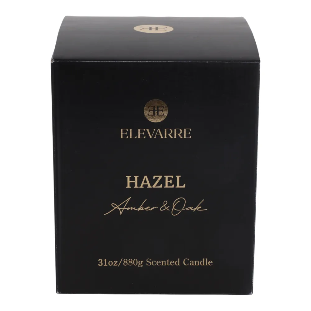 ROWANSTONE HAZEL AMBER & OAK CANDLE 7 (IN)