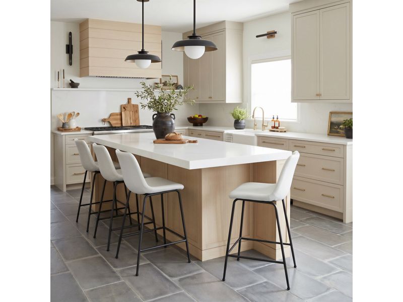 Byron Counter Stool White 2
