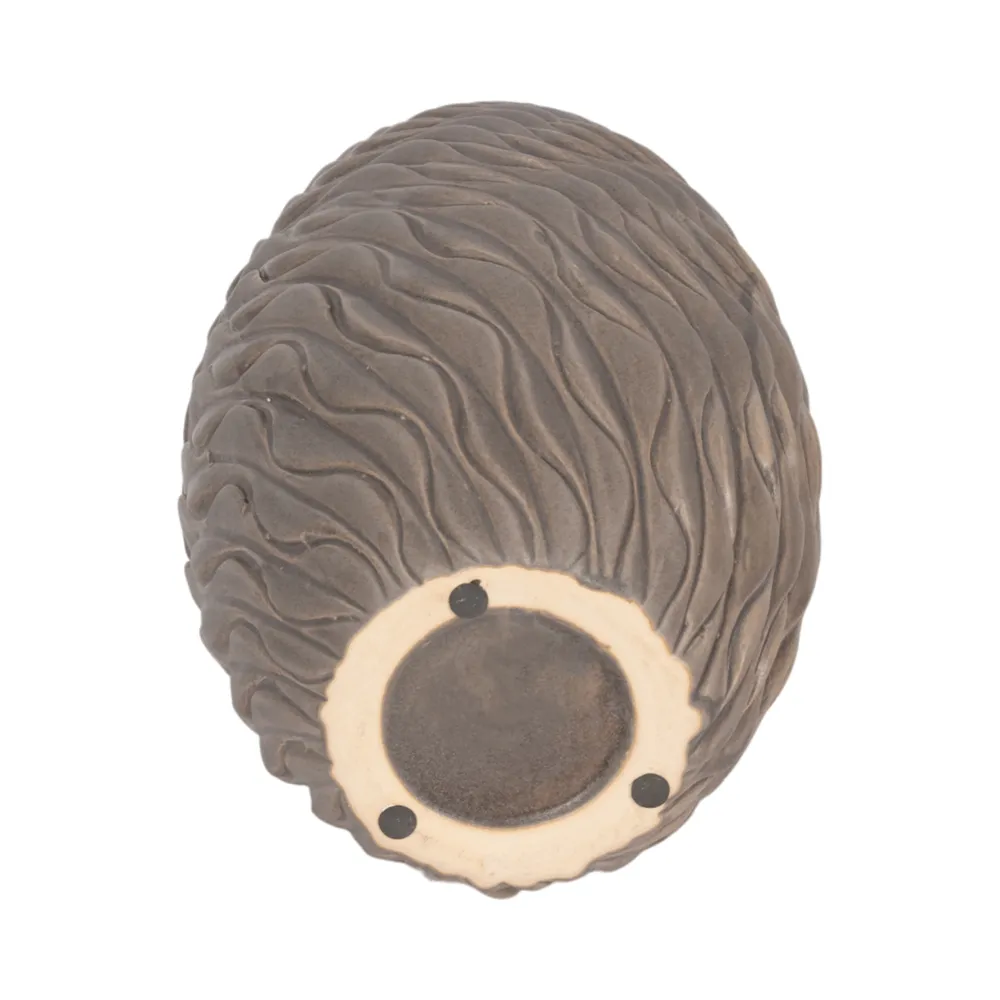 ROYVALE BROWN VASE 14 (IN)