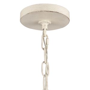 Joanie 17.25'' Wide 4-Light Pendant - Antique White 6