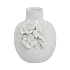 RYLANBEACH WHITE VASE 7 (IN) 4