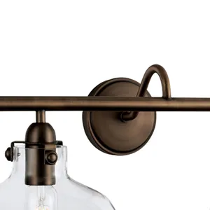Clara 22.75'' Wide 2-Light Vanity Light - Architectural Bronze 3