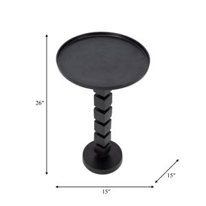 LARKCROSS BLACK TABLE 26 (IN) 8