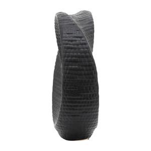 8" TEXTURED TABLE TOP DECO, BLACK 6