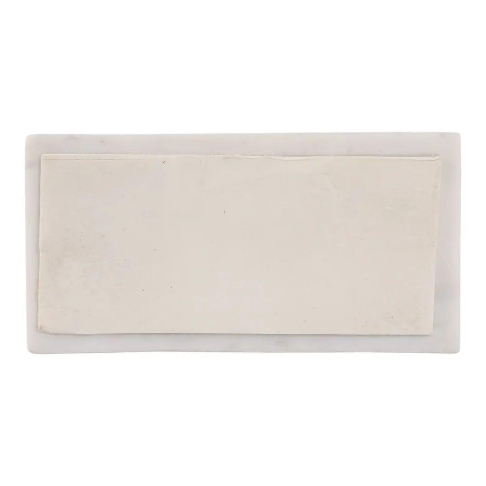 CARVERTON WHITE DECOR 13 (IN)