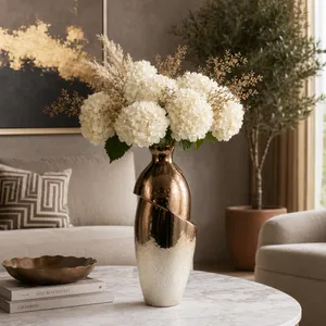 NASHCLIFF BRONZE GLASS VASE 19 (IN) 12