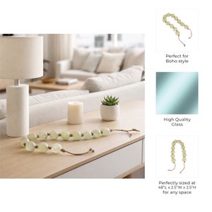HARLAN GREEN BEAD 3 (IN) 9