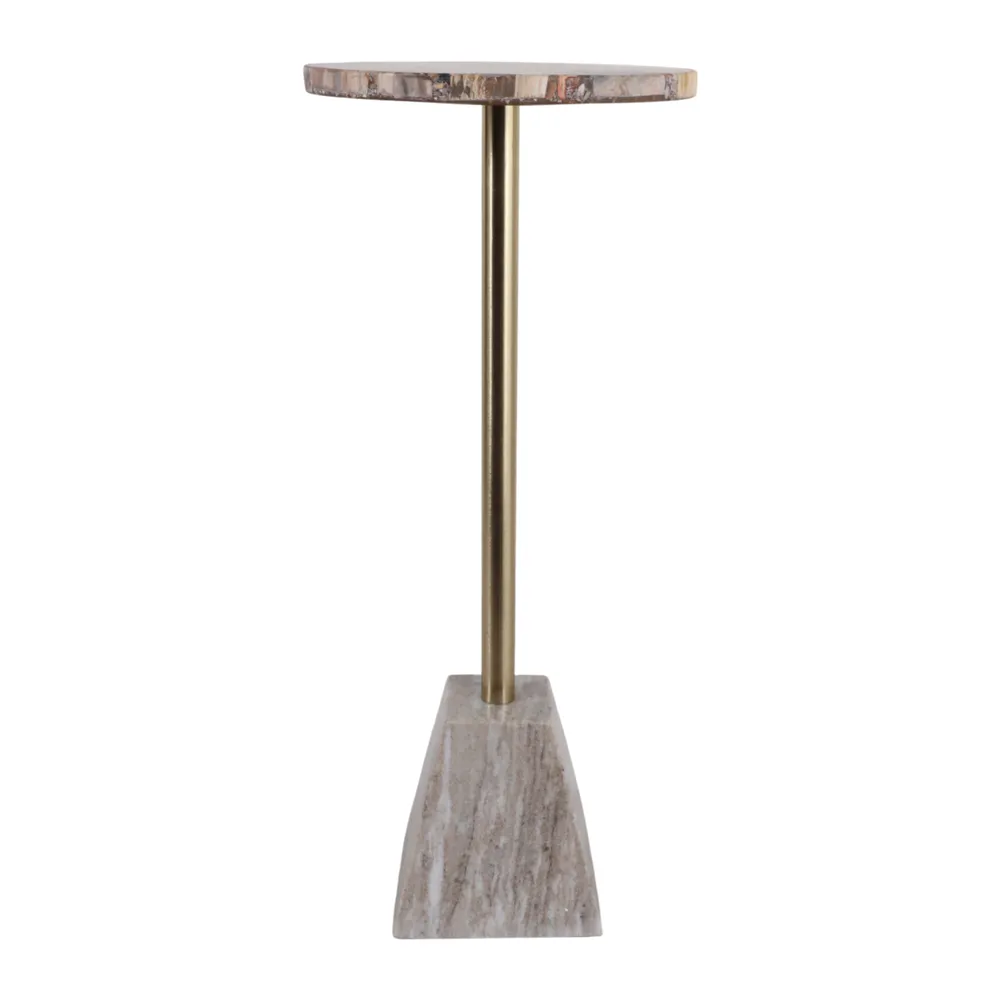 JANEBEACH GOLD TABLE 24 (IN)
