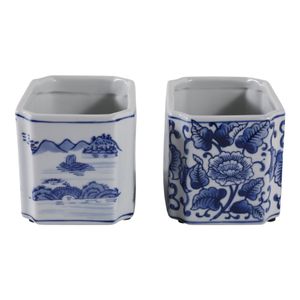 GAINESDALE SET OF 2 BLUE PENCIL CUP 4 (IN) 5