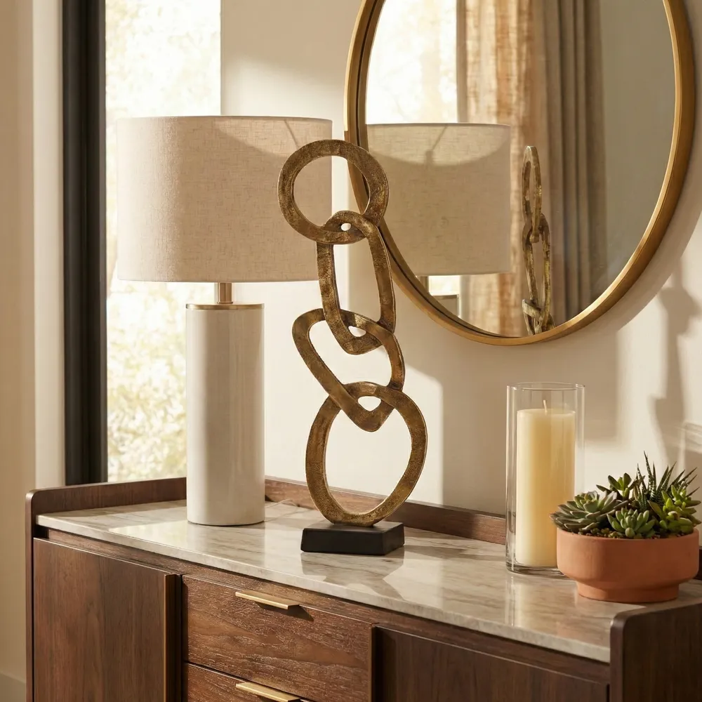 SYLVANWICK GOLD DECOR 22 (IN)