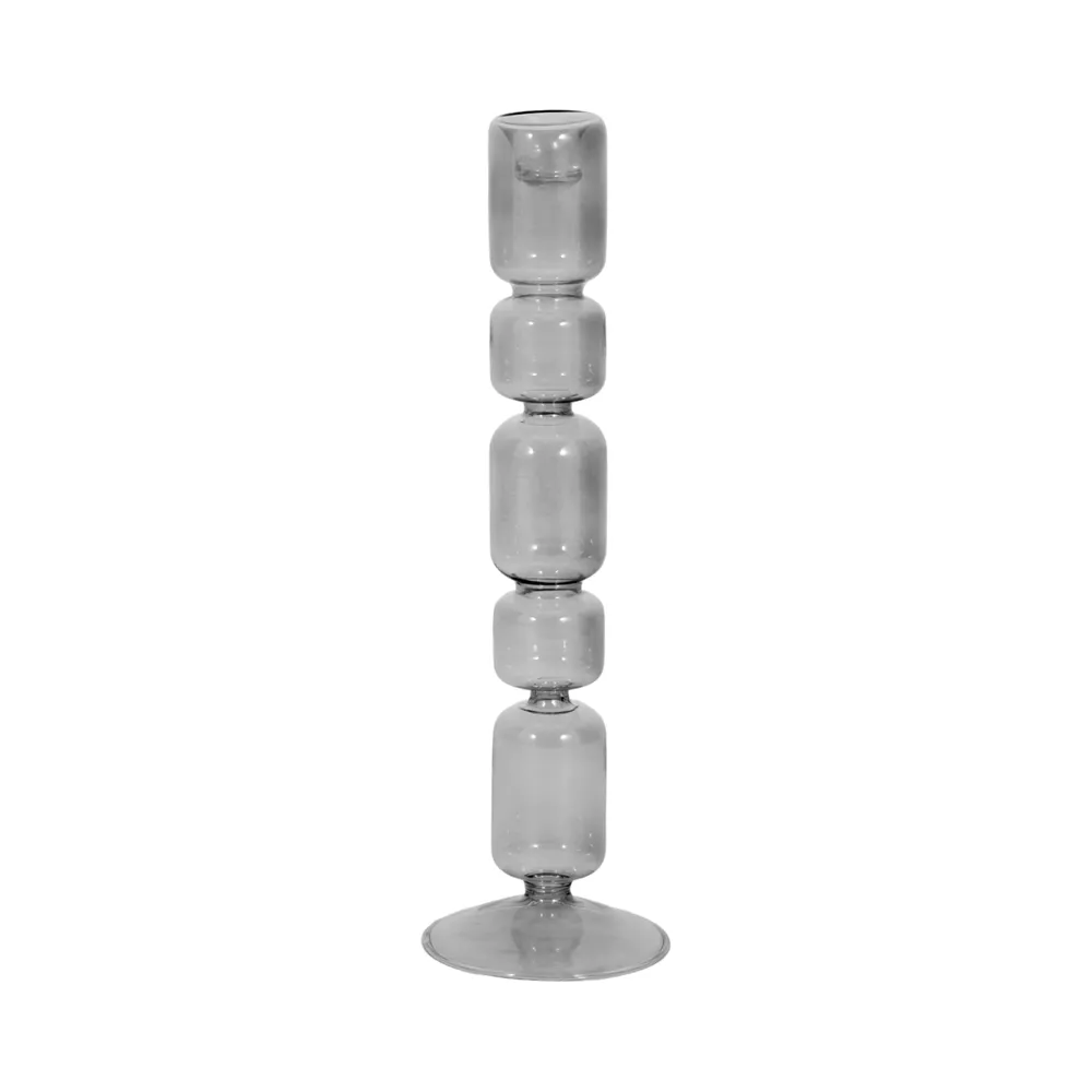 HENDONVALE BLACK CANDLE HOLDER 12 (IN)