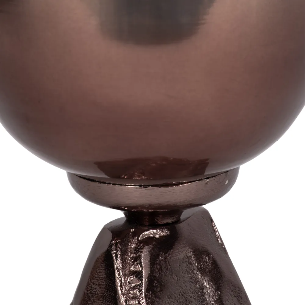EVANDERCLIFF BRONZE GLASS VASE 15 (IN)