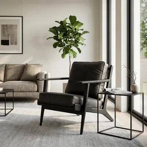GORDONOAK BLACK CHAIR 31 (IN) 9