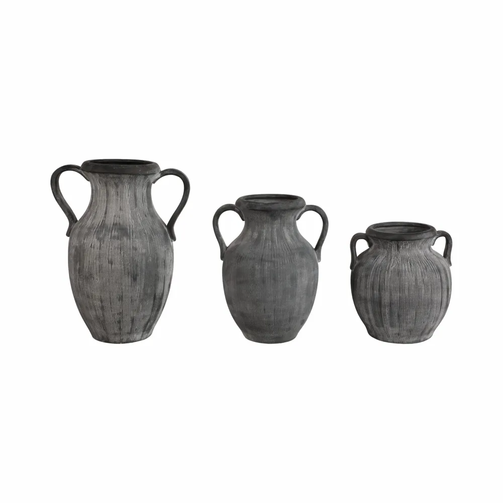 ALTONMILL BLACK VASE 13 (IN)