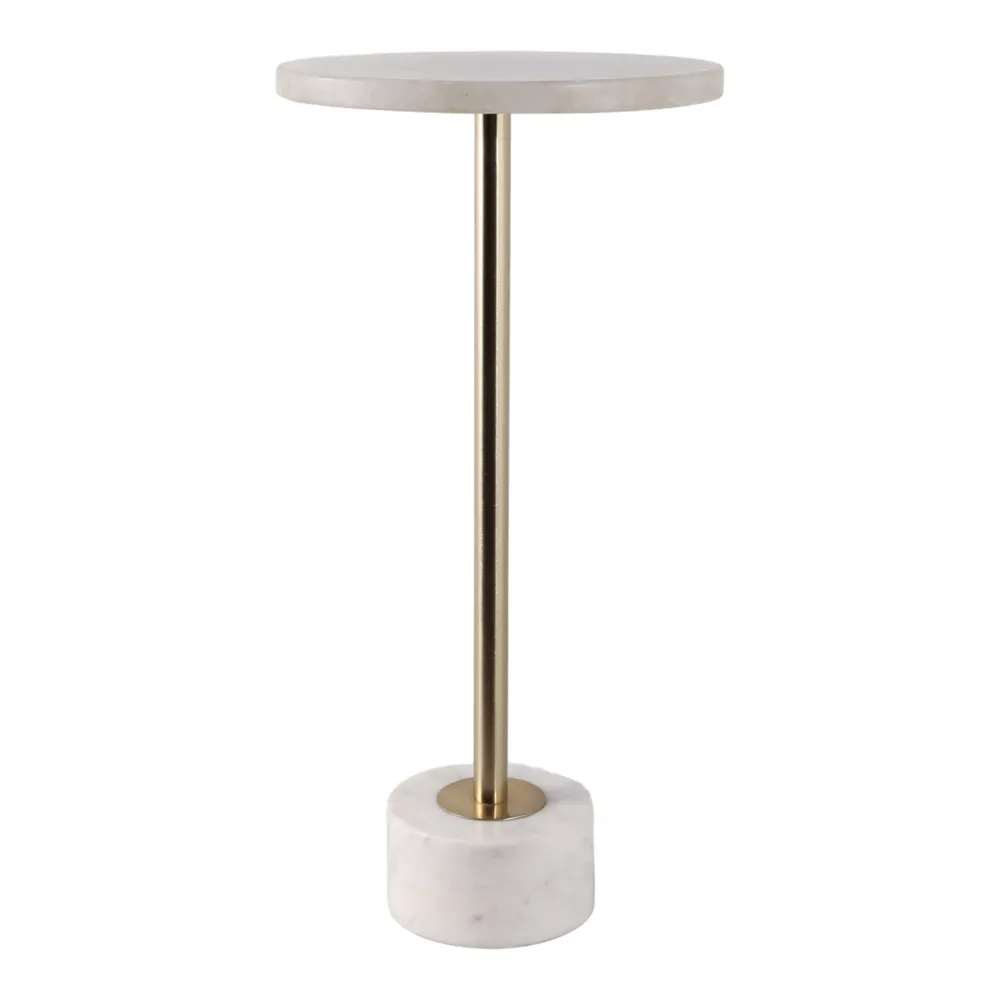 MERCERCLIFF WHITE TABLE 24 (IN)