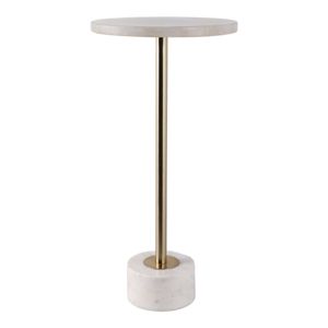 MERCERCLIFF WHITE TABLE 24 (IN) 5