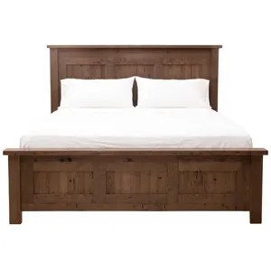 Heritage Oak Haven Cal King Bed with Low Profile Footboard 6