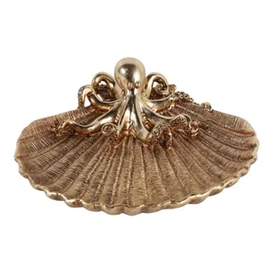 HANKWOOD GOLD TRINKET DISH 4 (IN) 4