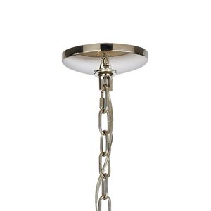 Geosphere 36'' Wide 7-Light Chandelier - Polished Nickel 4
