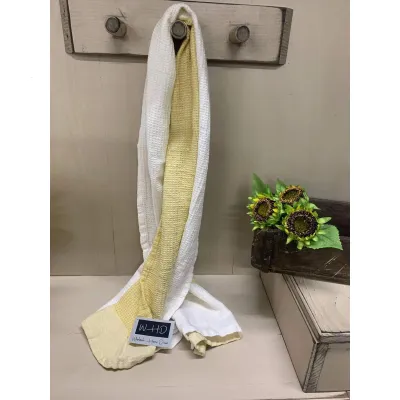 Yellow Waffle Runner 14x36in