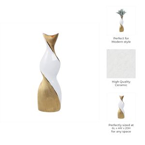 BRICESTONE GOLD VASE 20 (IN) 9