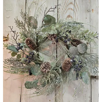 Midnight Pine 6.5in Candle Ring
